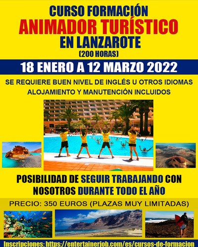 Curso de Animador Turístico en Lanzarote